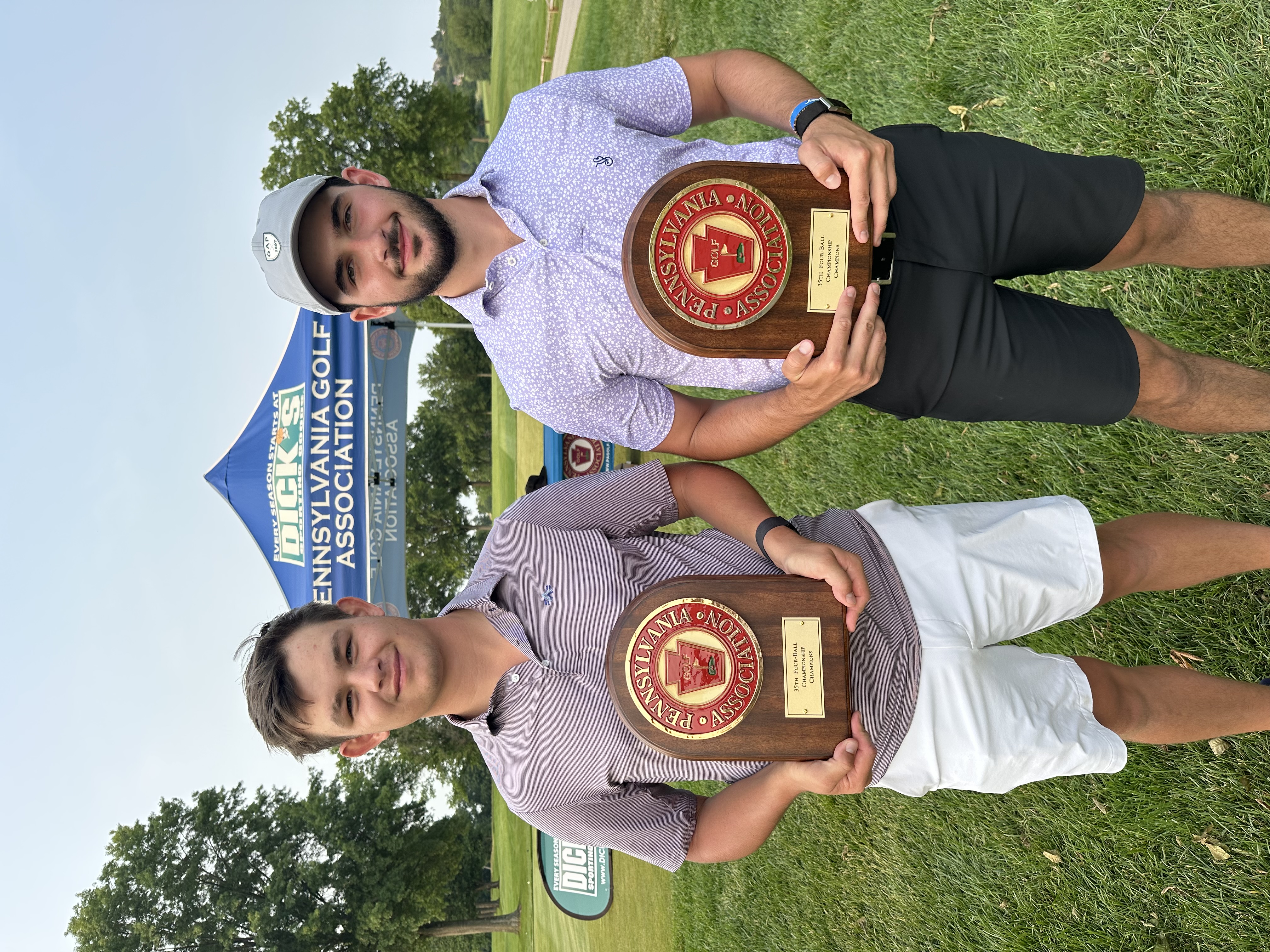 Winston Blank and Thomas Young Win 35th Men's Four-Ball